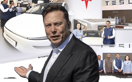 Elon Musk's company Tesla did not get permission to make cars in India, but the first showroom of his cars has definitely opened! Tesla's cars will be sold in India for Rs 28 lakh more than in America