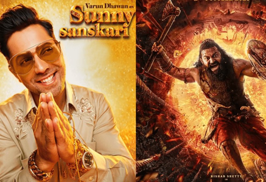 Varun Dhawan's comedy film "Sunny Sanskari Ki Tulsi Kumari" will clash with "Kaantara Chapter 1" on 2 October
