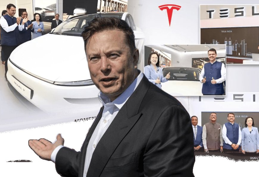 Elon Musk's company Tesla did not get permission to make cars in India, but the first showroom of his cars has definitely opened! Tesla's cars will be sold in India for Rs 28 lakh more than in America