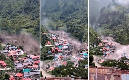 After the massive destruction caused by cloudburst in Dharali! Signs of heavy rain again tomorrow! Everything has been destroyed in Dharali