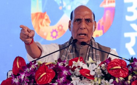 The goal is to achieve developed India by 2047- Rajnath Singh