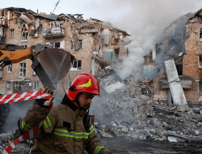 Russia's fierce attack in Ukraine, 15 people including 4 children killed! 600 drones and 31 missiles fired across the country