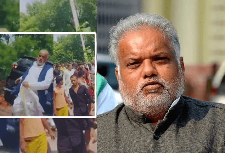 In Bihar, the villagers chased the NDA minister and MLA out of the village!