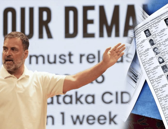 The truth behind Rahul Gandhi's allegations of vote theft in Karnataka: The names of around 7,000 voters were deleted from a cyber cafe for just Rs 480,000.