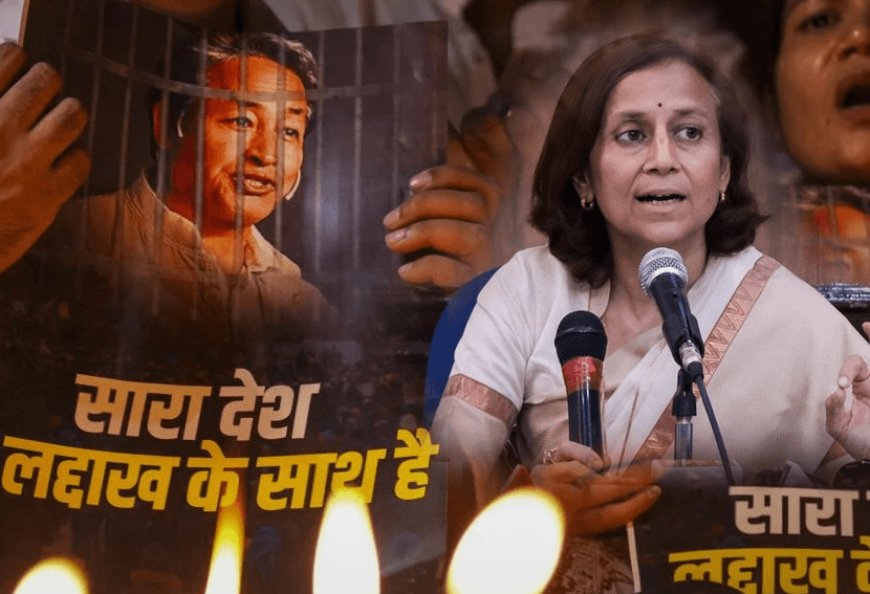 Sonam Wangchuk's wife has approached the Supreme Court to appeal his arrest! The Supreme Court will now decide on Sonam Wangchuk's arrest.