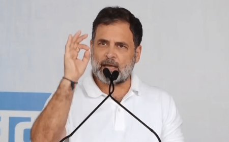 "No matter how much you study, the paper gets leaked two days before the exam. We don't want a Bihar like this." - Rahul Gandhi