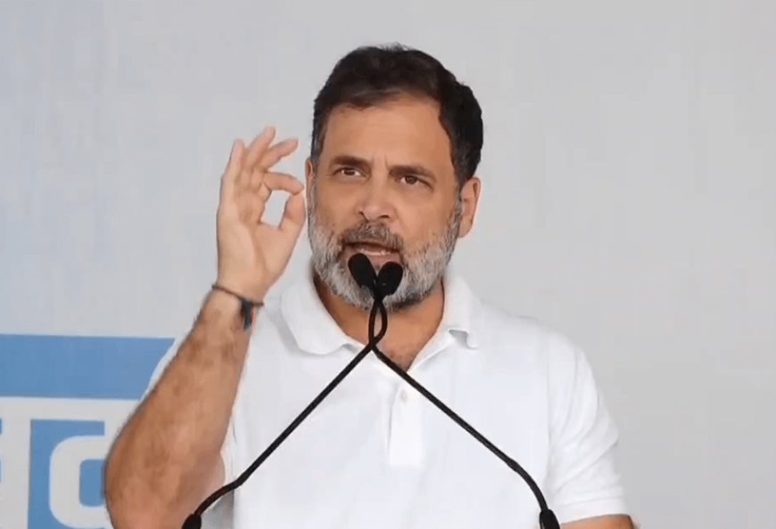 "No matter how much you study, the paper gets leaked two days before the exam. We don't want a Bihar like this." - Rahul Gandhi