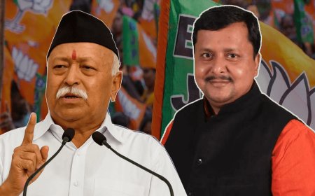 Has the BJP dealt a blow to the RSS by appointing five-time Bihar MLA Nitin Nabin as the BJP's national executive president?