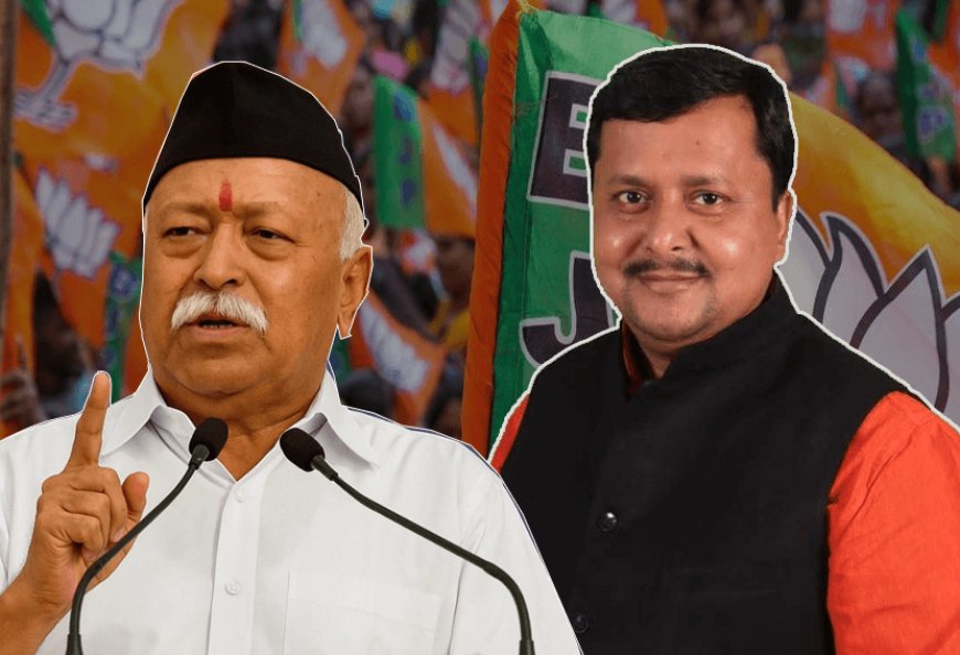 Has the BJP dealt a blow to the RSS by appointing five-time Bihar MLA Nitin Nabin as the BJP's national executive president?