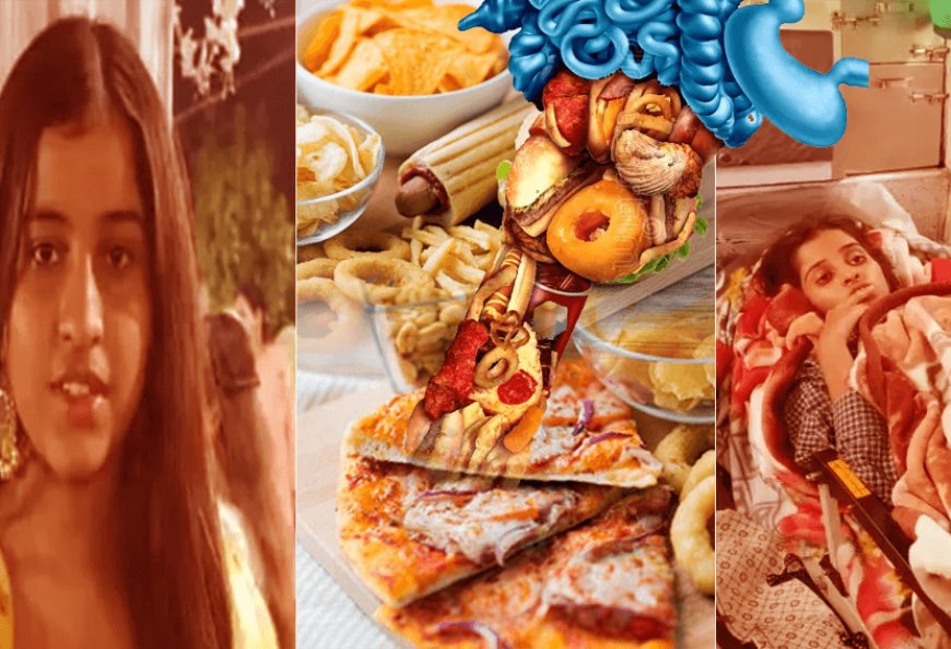 An 11th-grade student in Amroha, Uttar Pradesh, died from a fast-food addiction; her intestines were perforated.