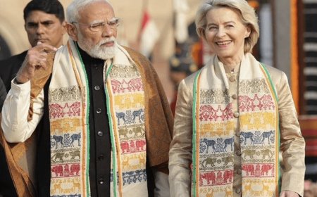 10% तक. Tariffs of up to 11% on medicines entering India from the EU will be largely eliminated! Tariffs on cars will be gradually reduced from 110% to 10%.