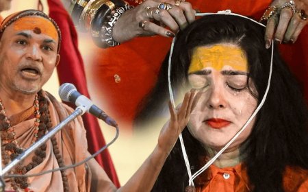 Mahamandaleshwar Mamta Kulkarni was expelled from her post by the Kinnar Akhara for her comments on Shankaracharya Avimukteshwarananda.