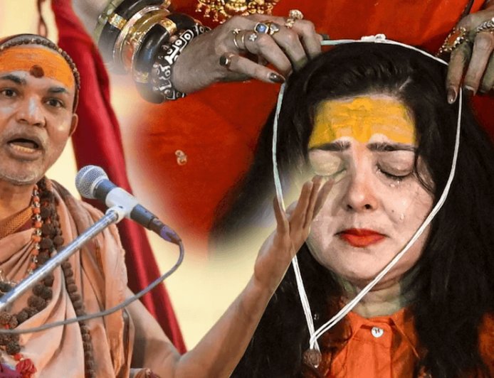 Mahamandaleshwar Mamta Kulkarni was expelled from her post by the Kinnar Akhara for her comments on Shankaracharya Avimukteshwarananda.