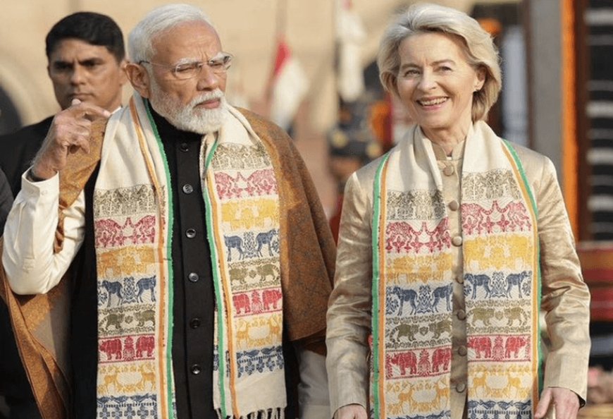 10% तक. Tariffs of up to 11% on medicines entering India from the EU will be largely eliminated! Tariffs on cars will be gradually reduced from 110% to 10%.