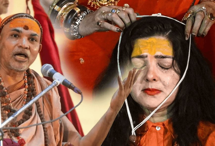 Mahamandaleshwar Mamta Kulkarni was expelled from her post by the Kinnar Akhara for her comments on Shankaracharya Avimukteshwarananda.