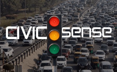 Indians should learn from developed countries how to walk and drive on the roads. People in the country should adopt civic sense and follow traffic rules.