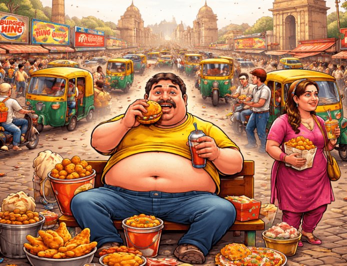 Obesity is on the rise in Delhi-NCR! Nearly eight out of every 10 people are overweight or obese. Nearly half have prediabetes or diabetes.