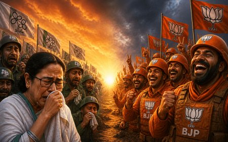 “From anger over women's safety to polarization of Hindu votes – public anger erupts in Bengal, BJP creates history by breaking the 15-year-old fort!”