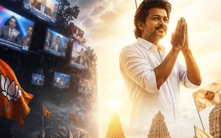 “Victory on the doorstep of power in Tamil Nadu: TVK emerges as the largest party with 108 seats, but falls ten steps short of a majority—preparing to form a government based on organic support, conditional on self-respect.”