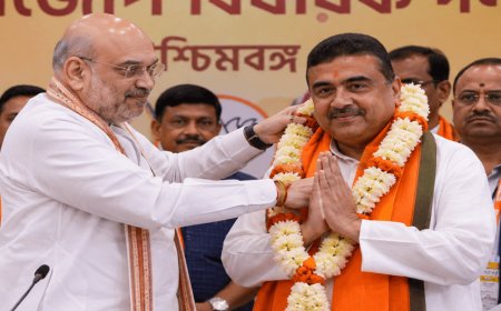 “The man who defeated Mamata in Nandigram will now take charge of Bengal – Suvendu Adhikari will be sworn in as CM tomorrow at 11 am.”