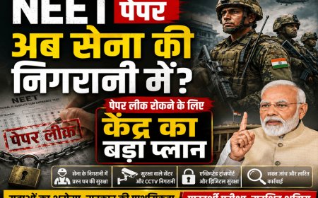 NEET paper now under Army's supervision? Centre's big plan to stop paper leak!