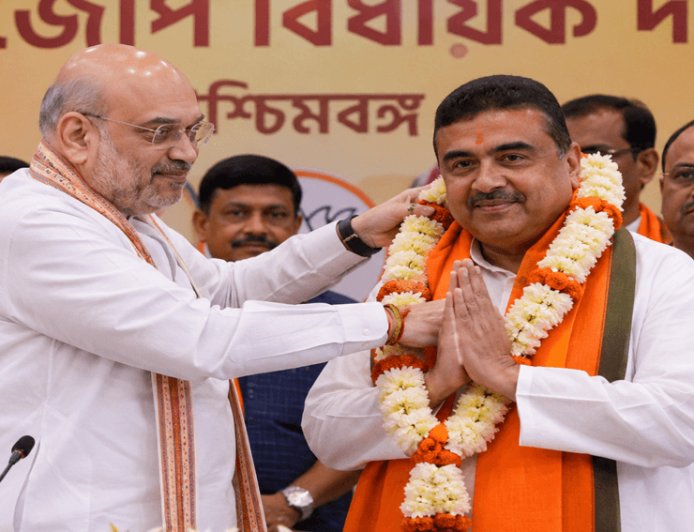 “The man who defeated Mamata in Nandigram will now take charge of Bengal – Suvendu Adhikari will be sworn in as CM tomorrow at 11 am.”