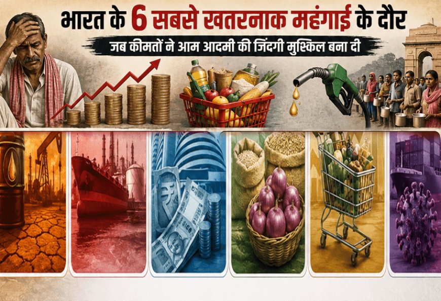 The 6 most dangerous periods of inflation since independence, when the common man was devastated.
