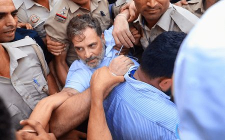 Rahul Gandhi attacks Modi govt over NEET paper leak, says' 152 papers leaked, students lathicharged' Is this the new India? "
