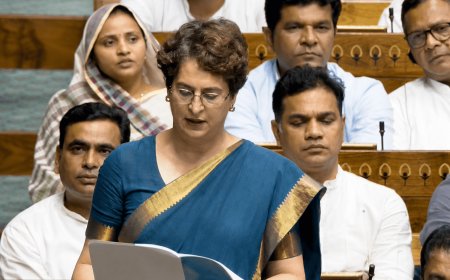 I want to ask PM Modi and the Home Minister: what was the need to lathi-charge innocent students? Who ordered the use of pellet guns? Were these students terrorists? — Priyanka Gandhi