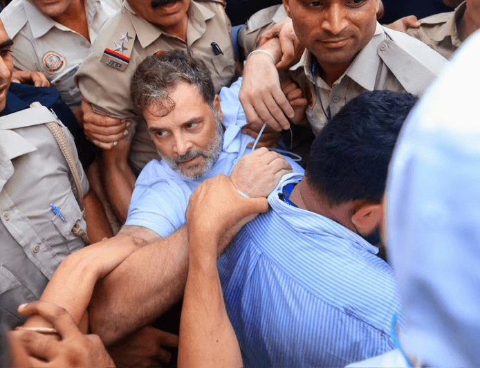 Rahul Gandhi attacks Modi govt over NEET paper leak, says' 152 papers leaked, students lathicharged' Is this the new India? "