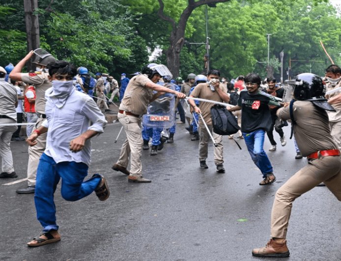 On the Supreme Court's refusal to give an urgent hearing on the alleged police action during a protest by students over the NEET paper leak case in Delhi, the CJP said "so much arrogance is not right."