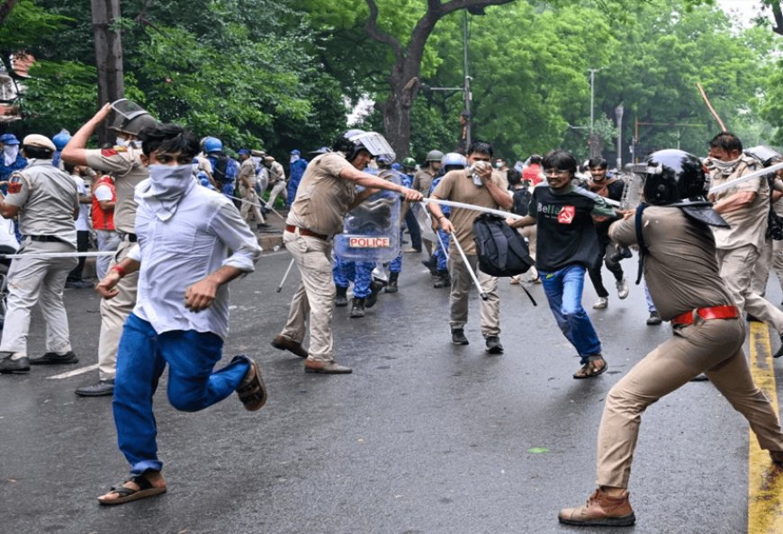 On the Supreme Court's refusal to give an urgent hearing on the alleged police action during a protest by students over the NEET paper leak case in Delhi, the CJP said "so much arrogance is not right."