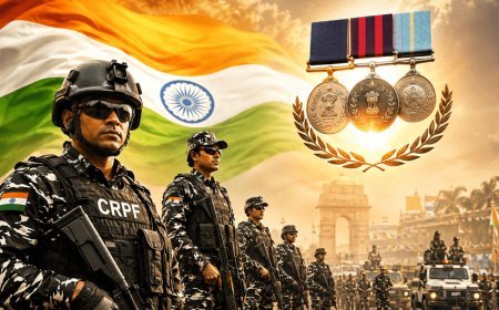 Salute to the bravery of CRPF! Highest number of gallantry medals awarded on India's 80th Independence Day