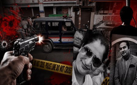 The bloody end of relationships in Lucknow He shot his wife outside her office and then killed himself.