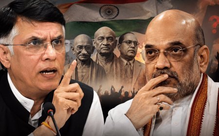 Is Amit Shah bigger than Gandhi, Patel and Ambedkar?