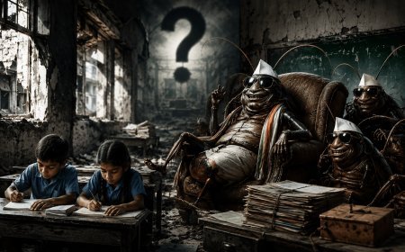Why are government schools in a state of disrepair even after 80 years? Abhijit Dipke seeks answers to 6 questions from education ministers