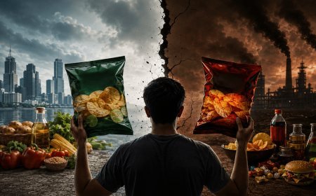 Same brand, but how much difference between taste and health? Double standards for packaged food in India