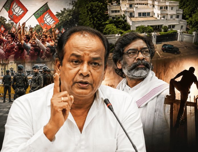 Protest by BJP MLAs at CM's residence or 'conspiracy to murder'? Jharkhand minister Irfan Ansari