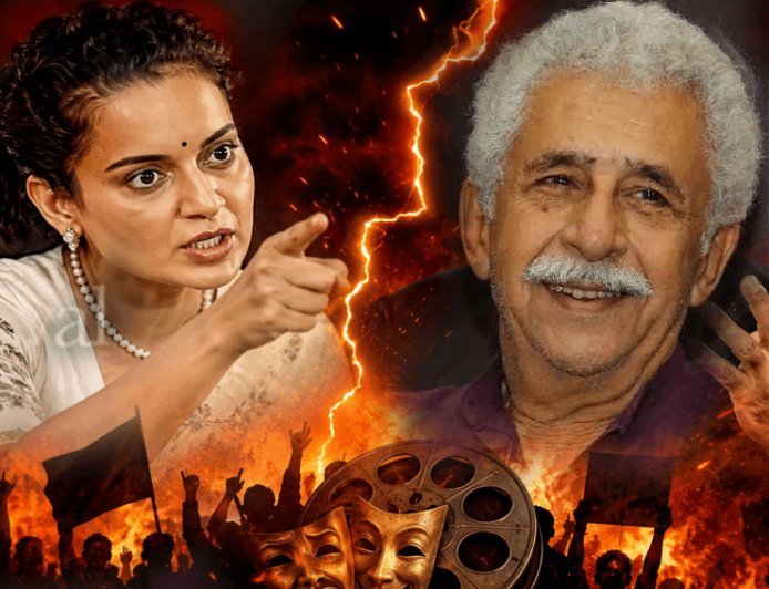 Kangana Ranaut hits out at Naseeruddin Shah, says' allowed to be called a dog, not a fox' Bollywood's silence