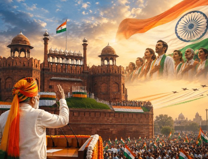 'Vande Mataram 'to be played at Red Fort ahead of PM Modi's Independence Day speech
