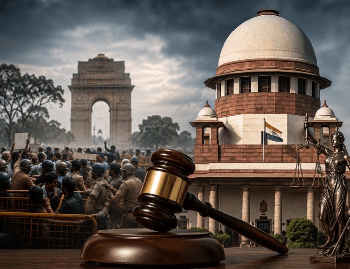 Supreme Court orders 5-member committee to probe police action at Jantar Mantar