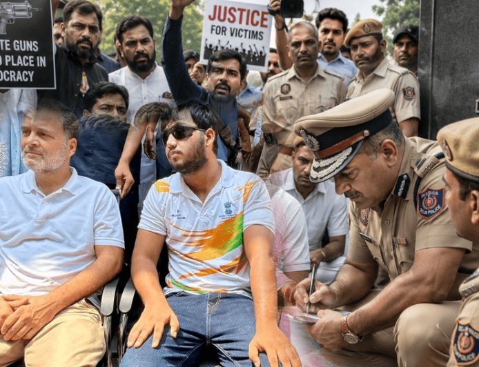 Has Rahul Gandhi finally resigned as Congress president? Protest outside Delhi Police HQ over pellet case