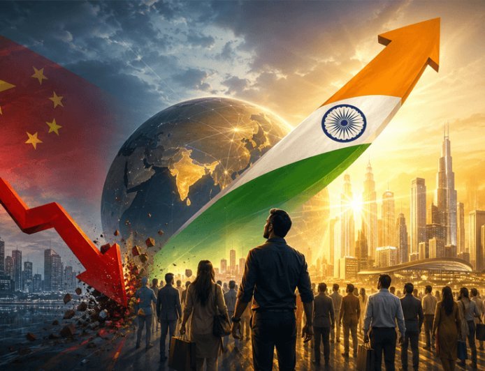 India will overtake China by 2036. 10.8 crore 'Affluent Consumers' will change the world's market