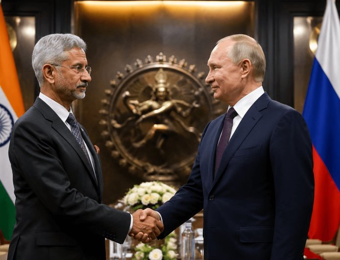 Jaishankar-Putin meeting India ready for BRICS summit in Delhi, Putin expresses desire to meet Modi