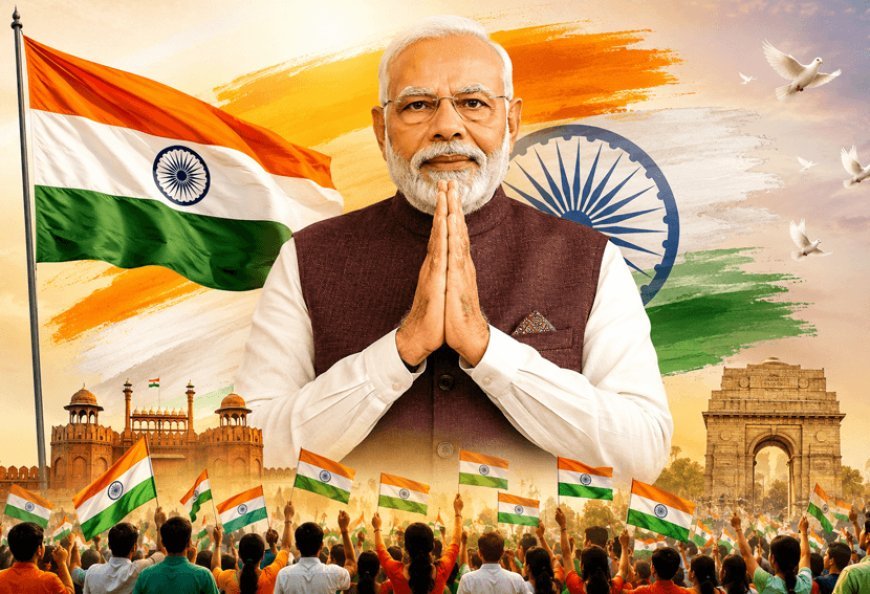 PM Modi's message to the countrymen: 'Har Ghar Tiranga, Har Dil Tiranga', the great resolve of patriotism on 80th Independence Day