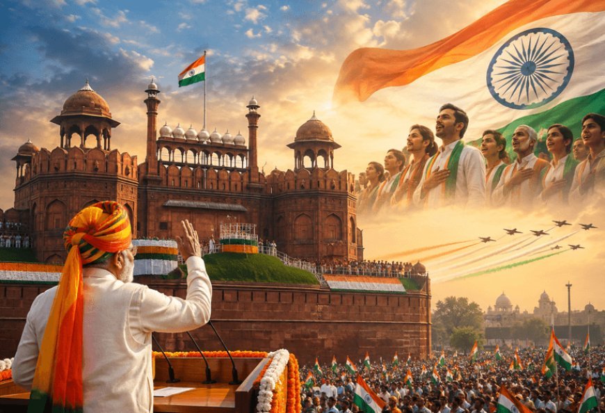 'Vande Mataram 'to be played at Red Fort ahead of PM Modi's Independence Day speech