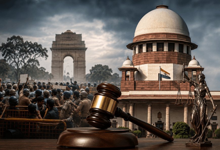 Supreme Court orders 5-member committee to probe police action at Jantar Mantar