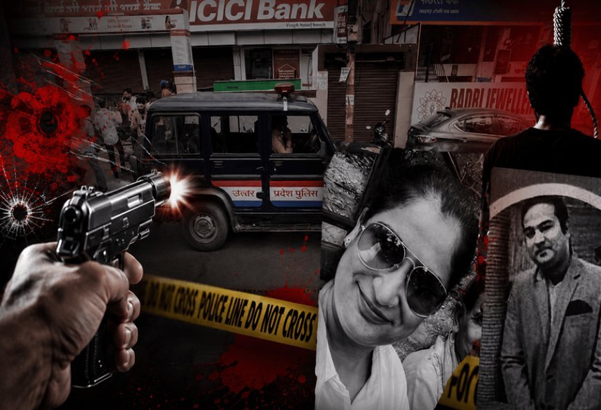 The bloody end of relationships in Lucknow He shot his wife outside her office and then killed himself.