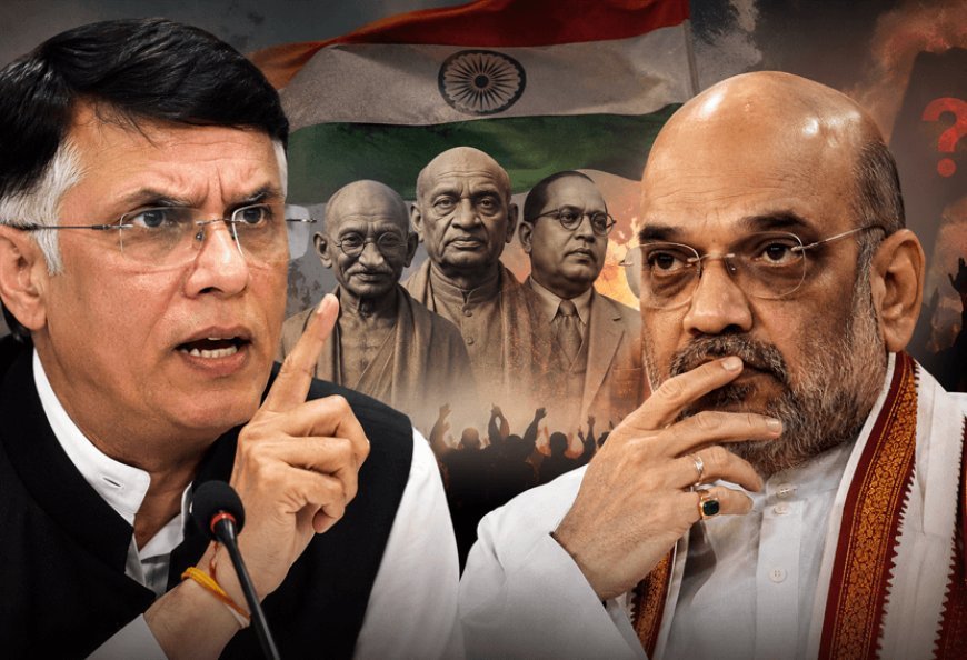 Is Amit Shah bigger than Gandhi, Patel and Ambedkar?