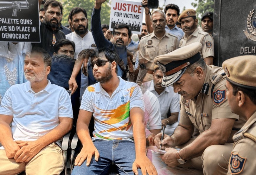 Has Rahul Gandhi finally resigned as Congress president? Protest outside Delhi Police HQ over pellet case